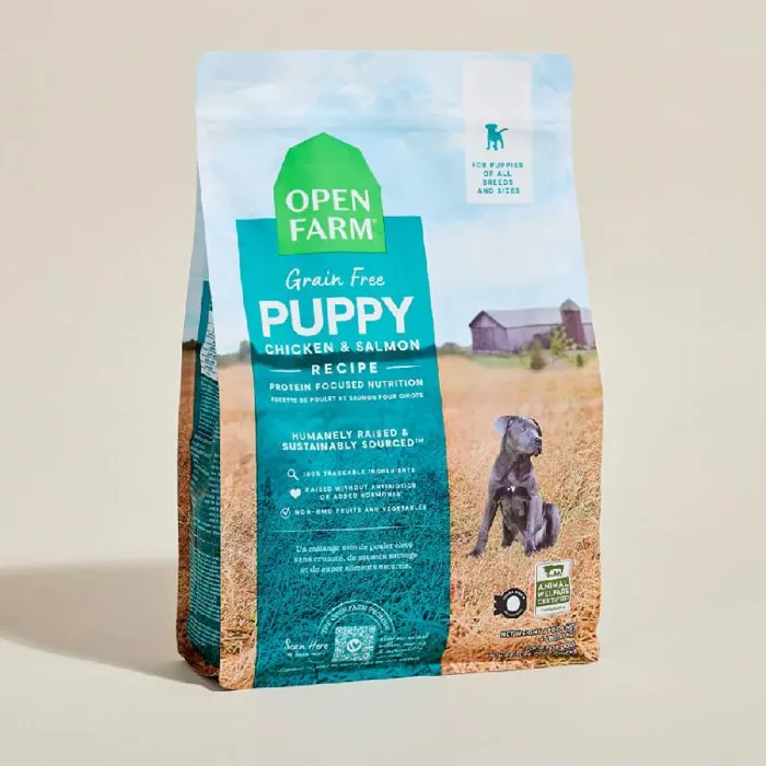 Open Farm Puppy Ckn & Slmn Grain-free Dry Dog Food, 4-lb