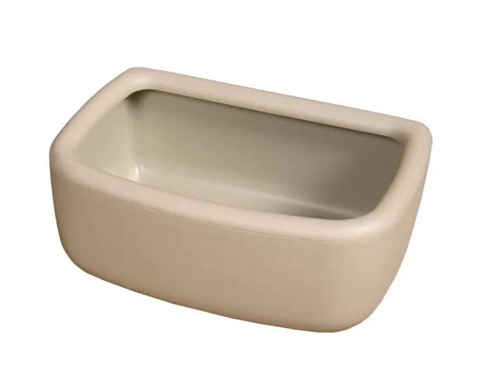 Marshall Snap'n Fit Small Animal Bowl 2 Cup beige front view