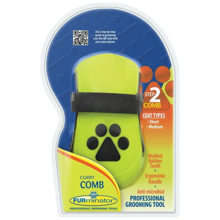 Furminator Curry Comb For Dogs
