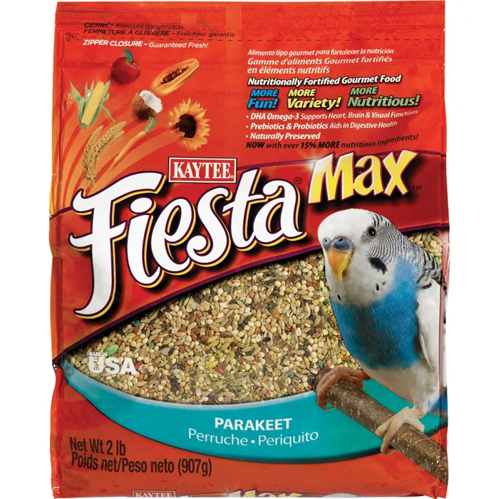 Kaytee Fiesta Parakeet Food 2 Lbs