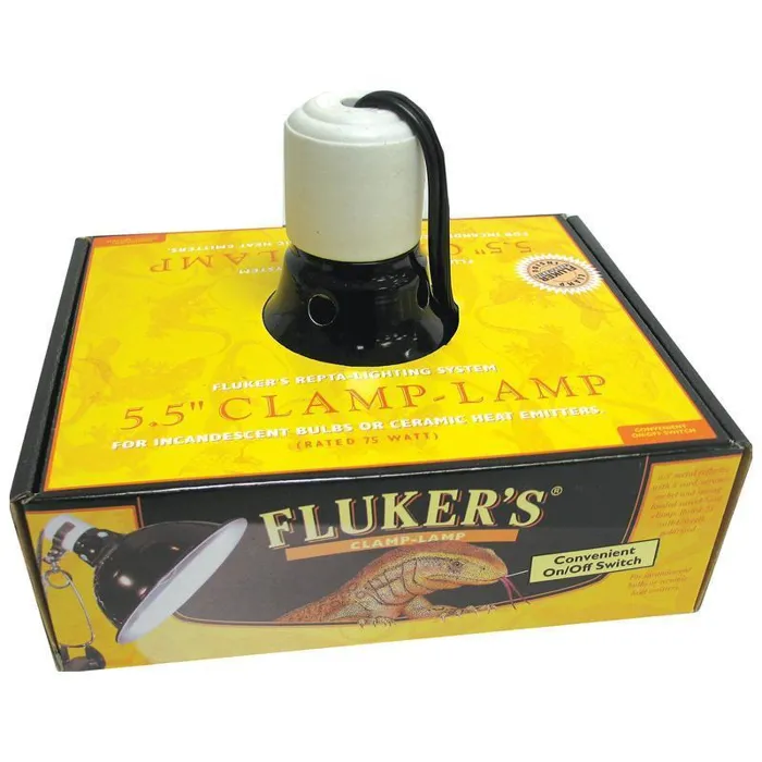 Fluker's Repta-clamp Lamp 5.5" With Switch