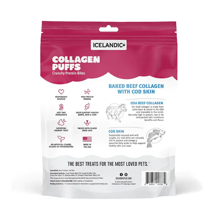 Icelandic+ Collagen Puff Bites Cod 2.5-oz